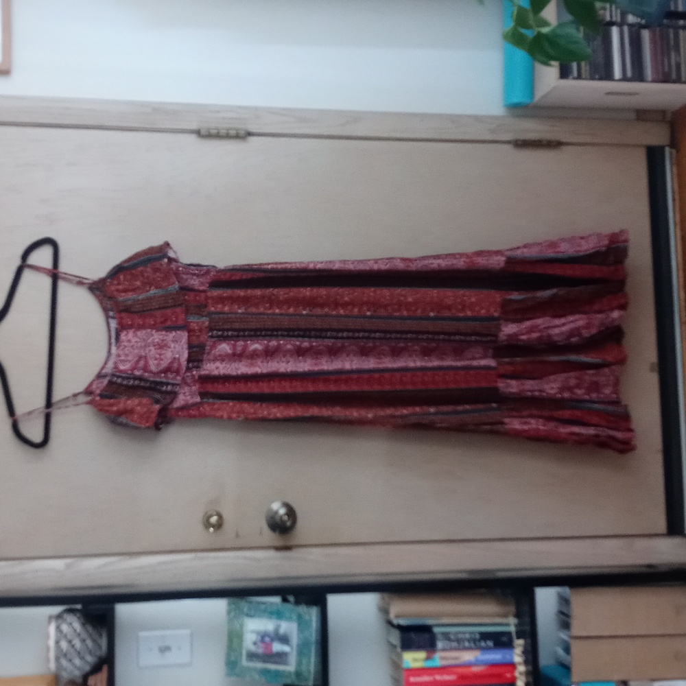 70s style Boho festival maxi dress